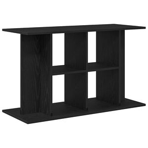 vidaXL Suport pentru acvariu, stejar negru, 100x40x60 cm, lemn stratificat