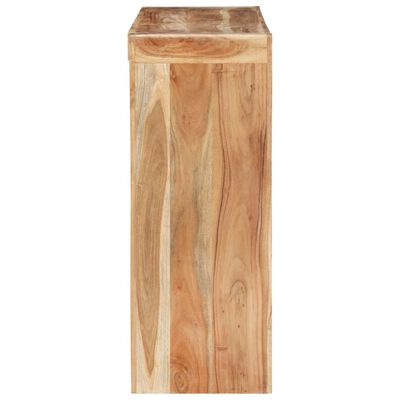 vidaXL Masă consolă, 120x30x76 cm, lemn masiv de acacia