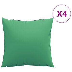 vidaXL Perne de canapea, 4 buc., verde, 60x60 cm, textil