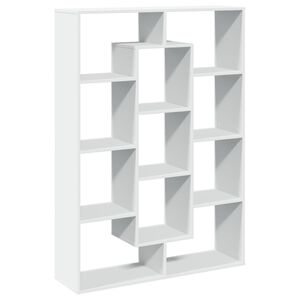 vidaXL Bibliotecă, alb, 102x29x143 cm, lemn prelucrat