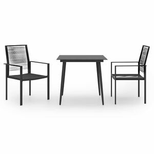 vidaXL Set mobilier de grădină, 3 piese