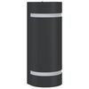 vidaXL Lampă exterioară de perete, negru, aluminiu turnat sub presiune
