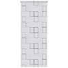 vidaXL Jaluzea roletă de duș 80x240 cm Model pătrate