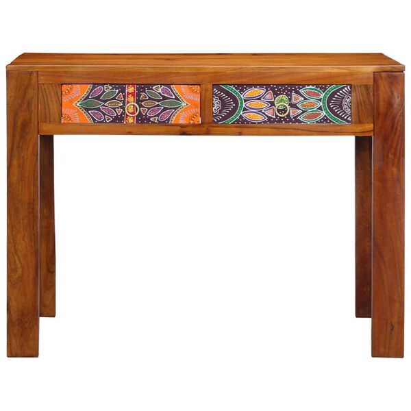 vidaXL Birou cu sertar Maro 100 x 50 x 75 cm Lemn masiv de acacia