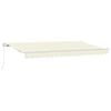 vidaXL Cortina Retractabilă Crem 400 x 200 cm țesătură