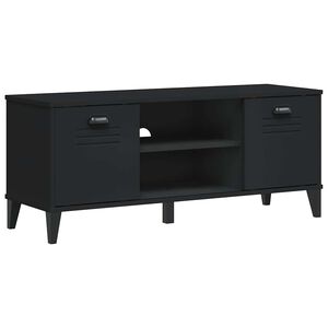 vidaXL Bancă de pantofi &bdquo;VIKEN&rdquo;, negru, 106x35x45 cm, lemn prelucrat