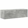 vidaXL Dulap TV de perete 98 x 31 x 29,5 cm Beton Lemn prelucrat