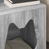 vidaXL Casa pentru pisici Gri Sonoma 42,5 x 40 x 53,5 cm Lemn compozit