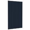 vidaXL Panou de acoperiș 36 buc. Antracit 80 x 45 cm Oțel galvanizat