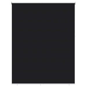 vidaXL Jaluzea tip rulou cu protecție UV Negru 180 x 140 cm Poliester