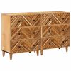 vidaXL Dulapuri de depozitare 2 buc. 60 x 33,5 x 75 cm Maro