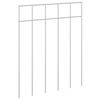 vidaXL Panou de gard de grădină 48 buc. 25 x 30 cm Oțel Galvanizat