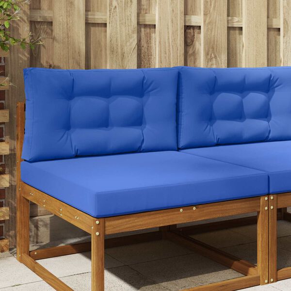 vidaXL Perna pentru canapea de exterior 2 pcs Turcoaz Poliester