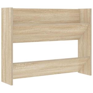vidaXL Pantofar de perete, stejar sonoma, 80x18x60 cm, lemn prelucrat