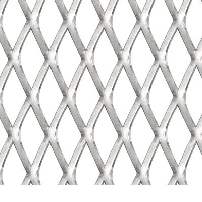 vidaXL Gard de sârmă grădină, 100x85 cm, 20x10x2 mm, oțel inoxidabil