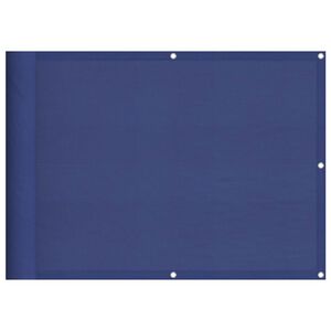 vidaXL Paravan de balcon, albastru, 75x700 cm, 100% poliester oxford