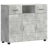 vidaXL Dulap din Lemn Gri din beton 88,5 x 30,5 x 73 cm Lemn compozit