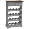 vidaXL Suport sticle de vin, 55x23x85 cm, lemn masiv de mahon