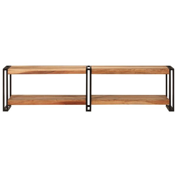 vidaXL Dulap TV, 160x30x40 cm, lemn masiv de acacia