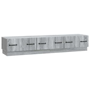 vidaXL Cabinet TV Sonoma gri 147 x 34,5 x 27 cm Lemn prelucrat