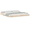 vidaXL Cadru de pat Maro 200 x 220 cm Lemn de pin masiv