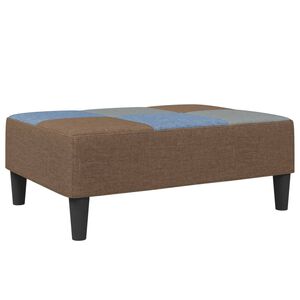 vidaXL Taburet model mozaic, 77x55x31 cm, material textil