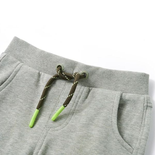 Pantaloni de trening pentru copii, kaki deschis, 140