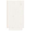 vidaXL Dulap de vinuri, alb, 23x34x61 cm, lemn masiv de pin