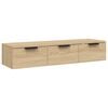 vidaXL Dulap de perete, stejar sonoma, 102x30x20 cm, lemn compozit