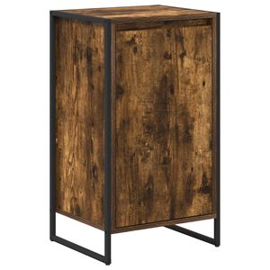 vidaXL Bufet Stejar fumuriu 43 x 36 x 75,5 cm Lemn compozit