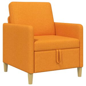 vidaXL Sofa cu Spațiu de Depozitare Galben &Icirc;ntunecat 72 x 78 x 87 cm