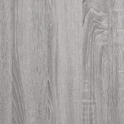 vidaXL Birou, gri sonoma, 90x45x76 cm, lemn prelucrat