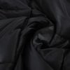 vidaXL Duvet de iarnă Negru 200 x 135 cm Satin și Microfibra