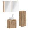 vidaXL Set de mobilier pentru baie 4 buc. Stejar Artizanal