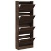 vidaXL Pantofar, stejar maro, 60x21x163,5 cm, lemn compozit