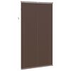 vidaXL Jaluzea venetiană Maro &Icirc;ntunecat cu Model 213 x 120 cm PVC