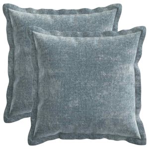 vidaXL Husă pentru pernă 2 buc. HOUTEN Albastru deschis 30 x 30 cm