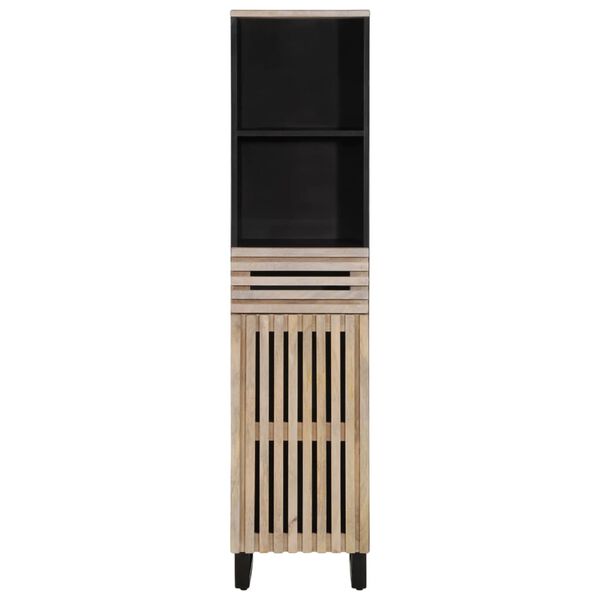 vidaXL Dulap, 38x34x160 cm, lemn masiv de mango