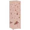 vidaXL Suport pentru umbrele Roz 15.5 x 15.5 x 49 cm Metal