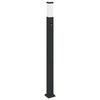 vidaXL St&acirc;lp luminos cu senzor 110 cm negru IP44