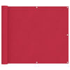 vidaXL Ecran de balcon Burgundy 90 x 200 cm Material Oxford