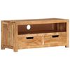 vidaXL Comodă TV, 88x35x40 cm, lemn masiv de acacia