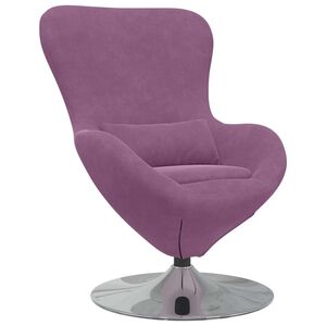 vidaXL Fotoliu ou Violet Catifea