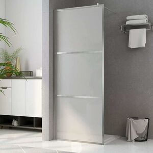 vidaXL Paravan de duș walk-in, 80 x 195 cm, sticlă ESG mată