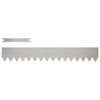 vidaXL Margine pentru gazon 20 pcs Ruginit 100 x 0,05 x 15 cm