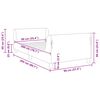 vidaXL Cadru de pat pentru copii cu spătar Roz 90 x 200 cm