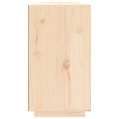 vidaXL Servantă, 100x40x75 cm, lemn masiv de pin
