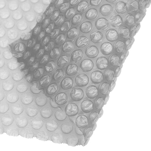 vidaXL Folie solară plutitoare de piscină, gri, 455 cm, PE