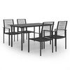 vidaXL Set mobilier de grădină, 5 piese