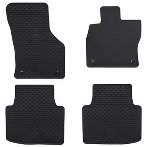 vidaXL Covor pentru mașină 4 pcs Negru &Scaron;koda SUPERB III / iV TPE